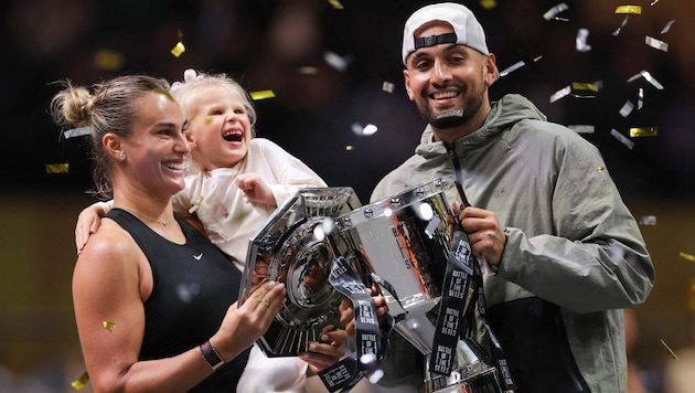 Nick Kyrgios und Aryan Sabalenka lieferten eine tolle Tennis-Show in Dubai ab.