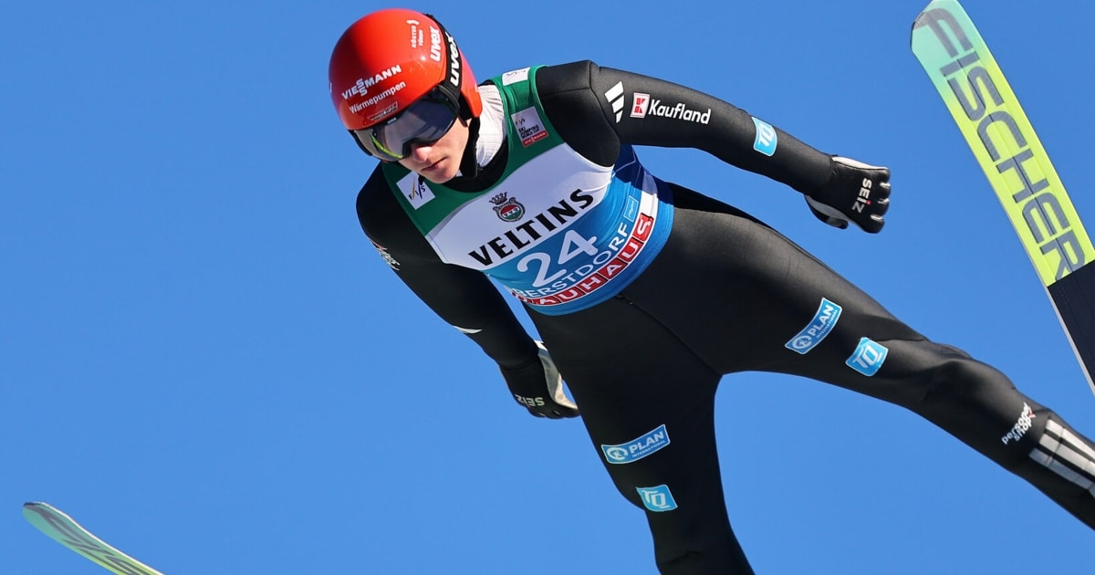 “Total flop”: Home favorite Karl Geiger fails to qualify in Oberstdorf for the first time since 2013