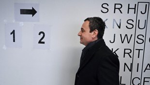 Ministerpräsident Albin Kurti dürfte erneut keine Mehrheit im Parlament haben.