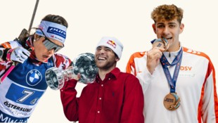 Wieder sehr stark: Anna Andexer, Matej Svancer und Luka Mladenovic.