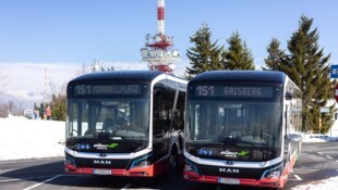 Der Gaisbergbus fährt wie gewohnt auf den Gipfel