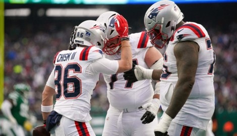 Riesenjubel bei den Patriots