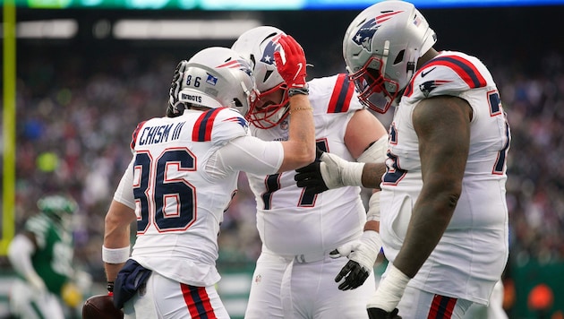 Riesenjubel bei den Patriots