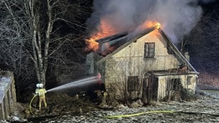 Die Feuerwehr konnte den Brand löschen.