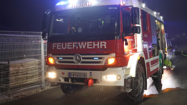 Einsatz der Florianijünger in Hohenems (Symbolbild).