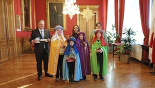 Bürgermeister Ludwig war als Kind selbst als Sternsinger unterwegs