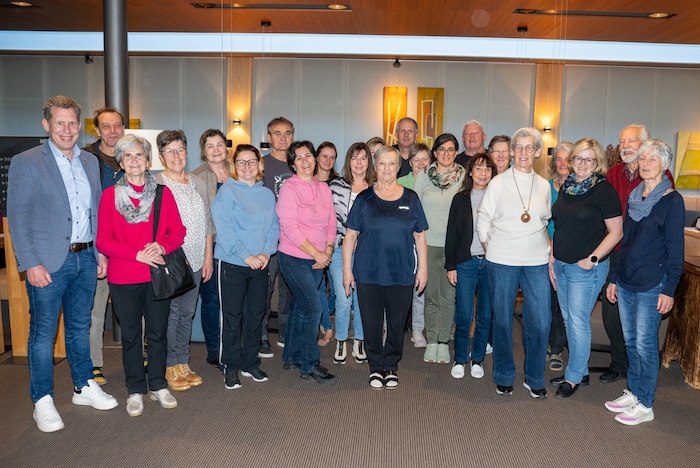 Diese pflegenden Angehörigen haben sich eine kleine Auszeit gegönnt.