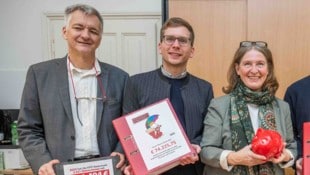 Von links: Manfred Eber, Robert Krotzer, Elke Kahr, Alexander Melinz und Claudia ...