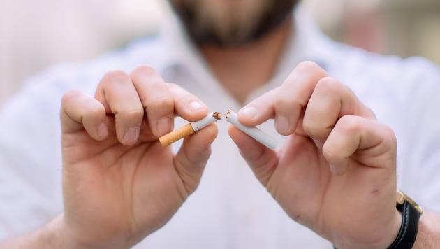 Mit dem Rauchen aufzuhören, ist gar nicht so leicht! Niemand muss da alleine durch, wie die ...