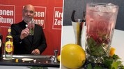 Daniel Schellander mixte für die „Krone“ den „Royal Mojito“.