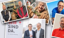 Im Uhrzeigersinn: Gerti Herz, Stefanie Buchroither, Miro Trogrlic, Viktor Schwab sowie Philipp ...