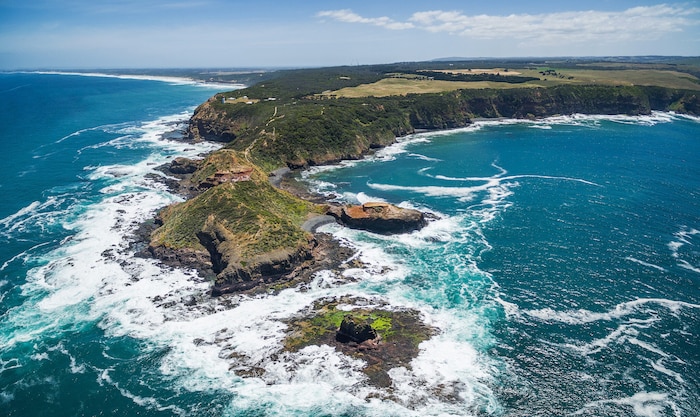 Die idyllischen Klippen auf der Mornington-Halbinsel wurden der Österreicherin fast zum ...