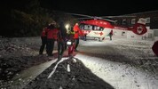 Der Abtransport der jungen Frau am Kitzbüheler Horn.