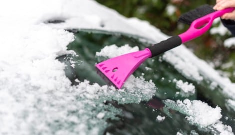 Bei den heutigen Temperaturen streikte so manches Auto.