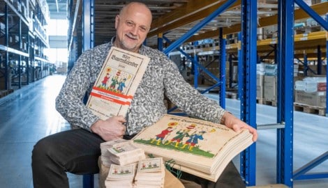 Den „Alten Bauernkalender“ gibt es in vielen Varianten: Man kann ihn an die Wand hängen oder ...