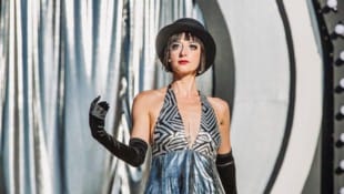 Jasmin Eberl-Seeger in der Musical-Produktion „Cabaret“. 