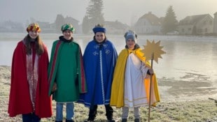 Auch in der Herz Jesu-Pfarre in Amstetten sind die Heiligen Drei Könige unterwegs.