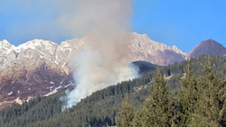 Im Dezember kam es auf der Nordkette in Innsbruck zu einem massiven Waldbrand.