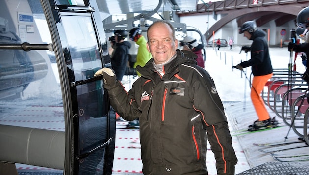 Walter Macheiner steht seit 30 Jahren als Liftler an der Grünwaldkopfbahn. Schlimmer als die ...