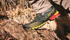 Im „Bergkrone“-Test: der La Sportiva Trango Pro GTX.