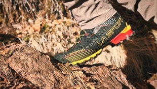 Im „Bergkrone“-Test: der La Sportiva Trango Pro GTX.