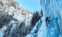 Eisklettern erfreut sich zunehmender Beliebtheit. Immer wieder passieren aber auch schwere ...