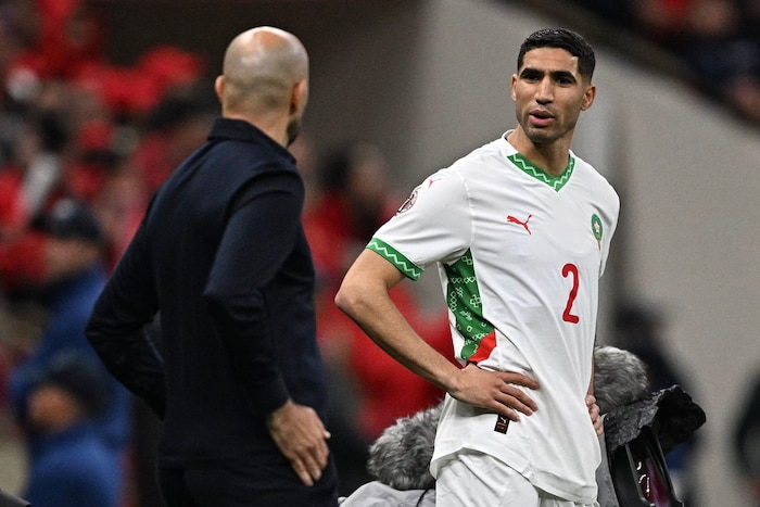 Achraf Hakimi gab sein Comeback