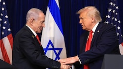 Israels Regierungschef Benjamin Netanyahu (links) und US-Präsident Donald Trump