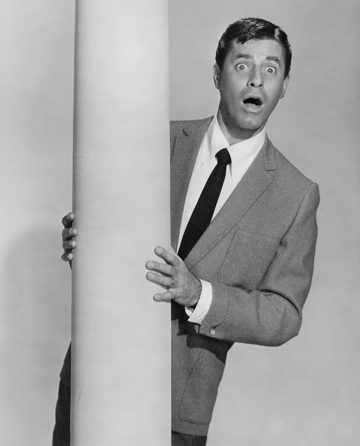 Erstaunte Gesichtszüge und Tölpelhaftigkeit: So reüssierte Jerry Lewis nachhaltig in Hollywood.