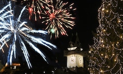 Zu Silvester wird der Nachthimmel wieder hell erleuchtet sein. 