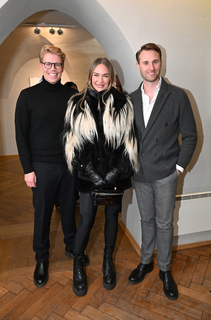 Influencerin Nina Suess mit Björn Gerstner (rechts) und Tim Aumüller