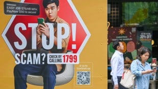 Online-Betrügern droht nun die in Singapur übliche Prügelstrafe.