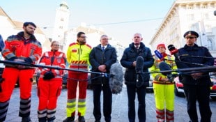 Hochschutz zu Silvester: Hunderte Einsatzkräfte sind landesweit im Einsatz.