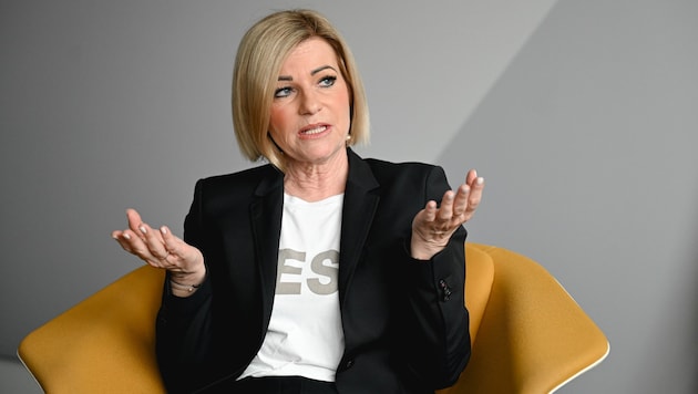 Iris Schmidt ist seit 2023 Landesgeschäftsführerin des Arbeitsmarktservice Oberösterreich.