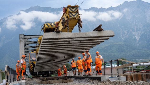 Die Strecke Feldkirch – Buchs wird rundum erneuert.
