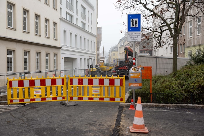 Hier ist keine Zufahrt mehr möglich.