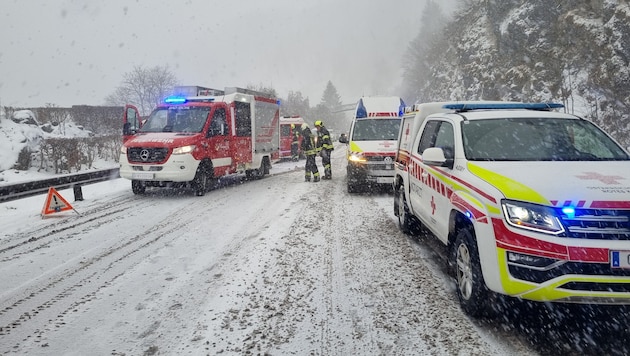 Rettung und Feuerwehr hatten in Lauffen einiges zu tun