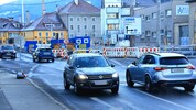 Hier sind gute Nerven gefragt, gefahren wird weiter auf der Nordseite im Gegenverkehr.
