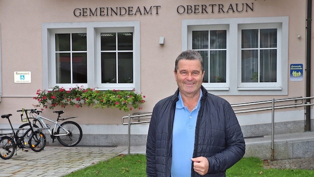 Egon Höll, SPÖ mayor of Obertraun.