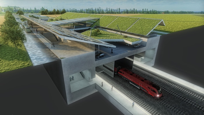 Auch die Flughafenspanne ist in Planung.