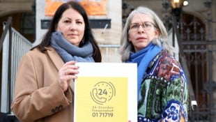 Frauenstadträtin Kathrin Gaál, Notruf-Leiterin Heidemarie Kargl