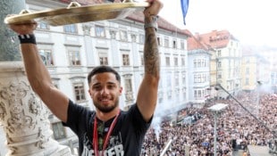 GEPA Mit Sturm will Heimkehrer Jusuf Gazibegovic jetzt weitere Titel holen.