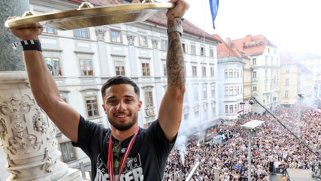 Mit Sturm will Heimkehrer Jusuf Gazibegovic jetzt weitere Titel holen.