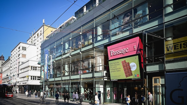 Die Passage in der Landstraße wurde modernisiert.