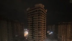 Weite Teile des Moskauer Umlandes waren am Dienstagabend betroffen.
