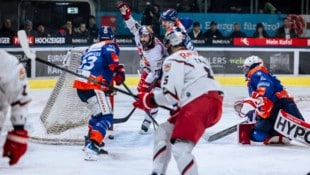 Benjamin Nissner jubelte über das zwischenzeitliche 2:0 in Innsbruck.