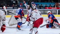 Benjamin Nissner jubelte über das zwischenzeitliche 2:0 in Innsbruck.