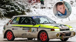 Jürgen Pilz brach sich Ende März den ersten Halswirbel, nun feiert er mit seinem Mazda bei der ...