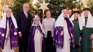 Die Vorarlberger Delegation war in der Hofburg zu Besuch. 
