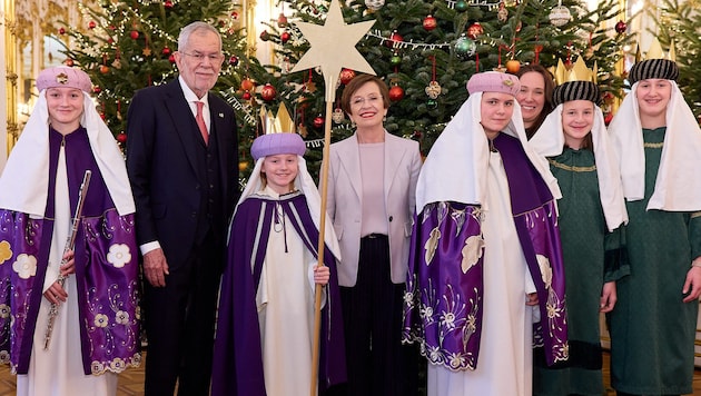 Die Vorarlberger Delegation war in der Hofburg zu Besuch.